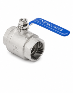 s.s. ball valve 2pc 1000wog f/b