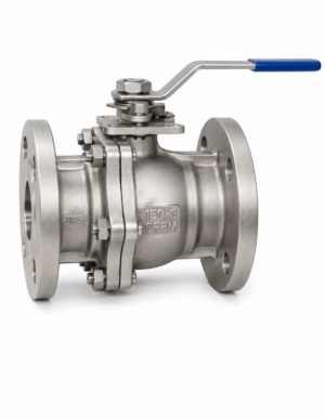 s.s. ball valve 150# f/t