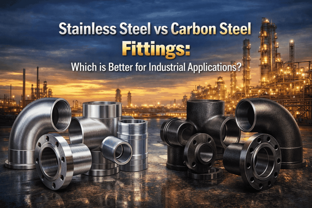 Stainless Steel vs Carbon Steel Fittings: Which is Better for Industrial Applications?