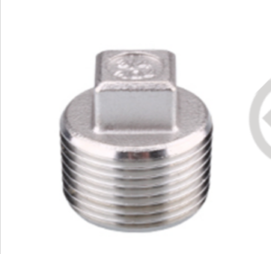 stainless steel square plug