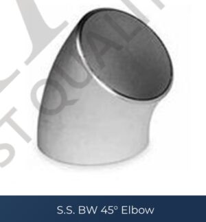 stainless steel elbow 45°